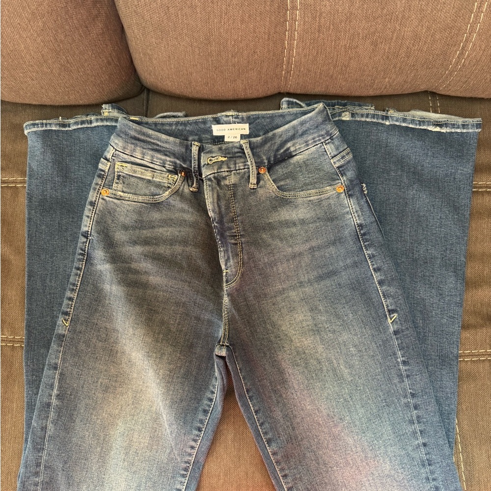 Good American Classic Blue Denim Jeans